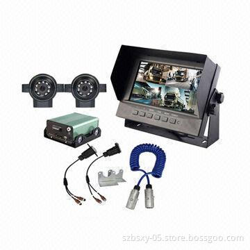Car Rearview System with Mobile 3G, Wi-Fi, GPS DVR for Truck Safety